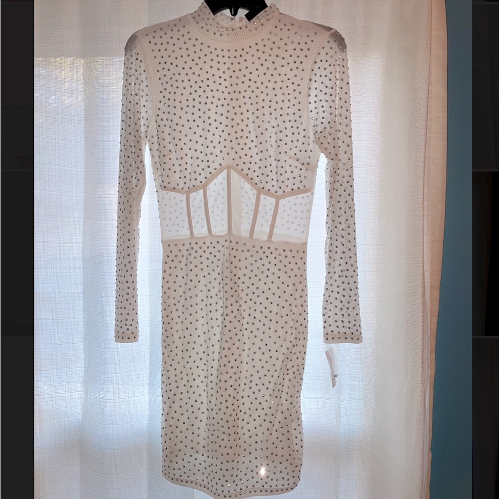 Windsor Rhinestone Cocktail Dress - Picture 4 of 6